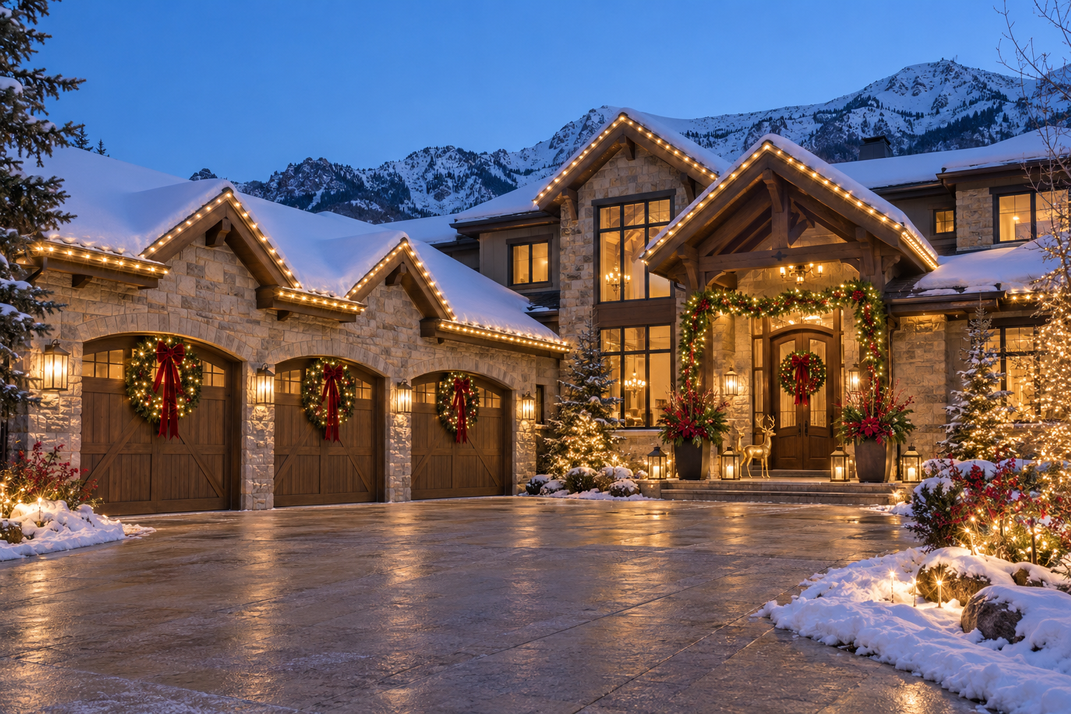 Outdoor Holiday Lighting