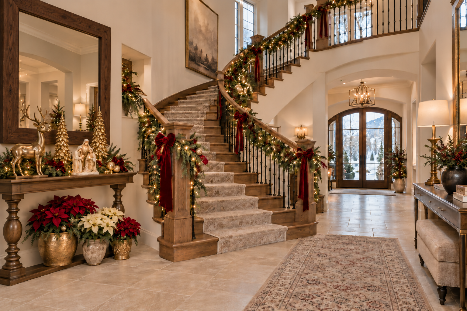 Staircase & Entryway Styling
